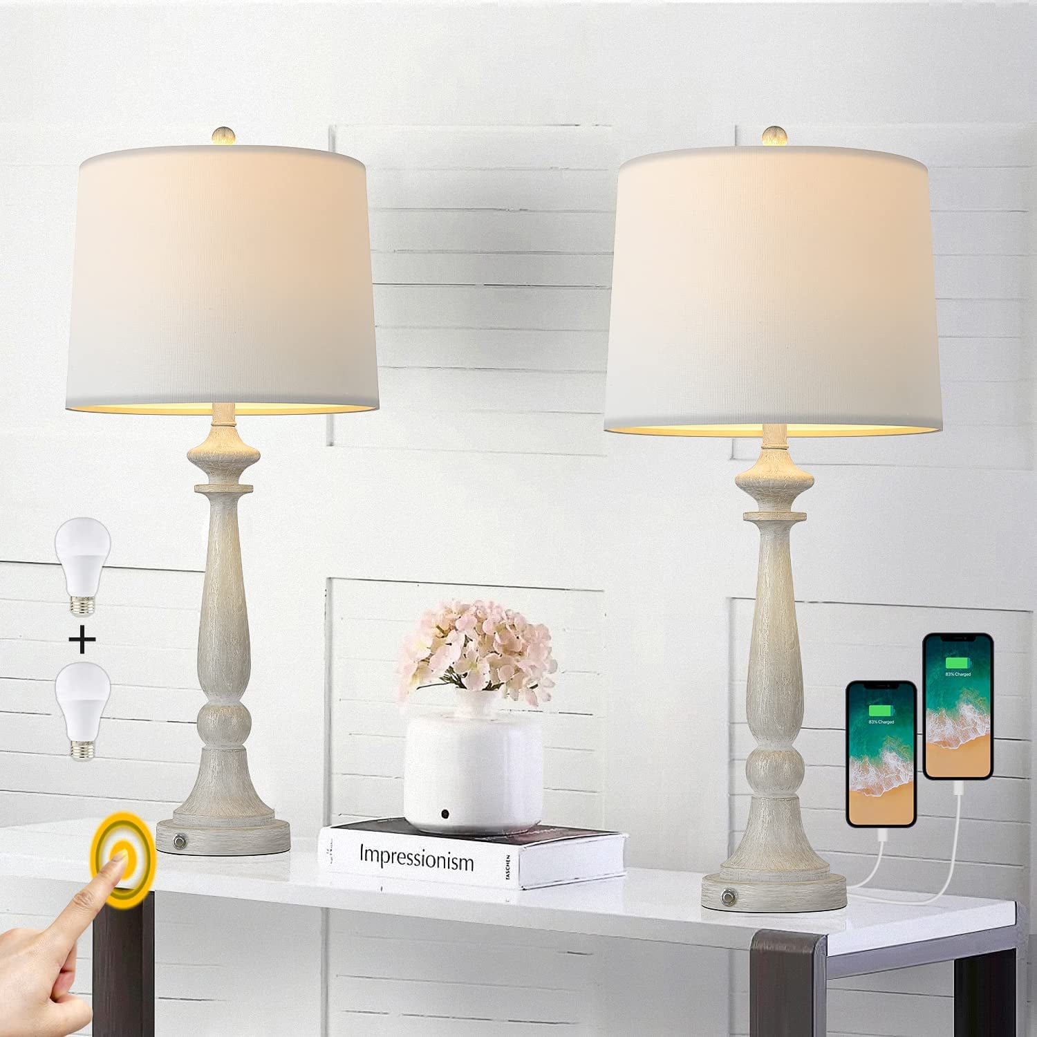 retro bedside table lamps