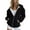 Black cheap stuff under 5 dollars, variant on Dyegold Zipper Hoodies For Women Warm Comfy Trendy Y2k Hoodie Teen Girls Winter Solid Light Jacket Workout Plus Size Coats Oversized Fleece Sweatshirt Casual Zipper Hooded Clothes Shirts