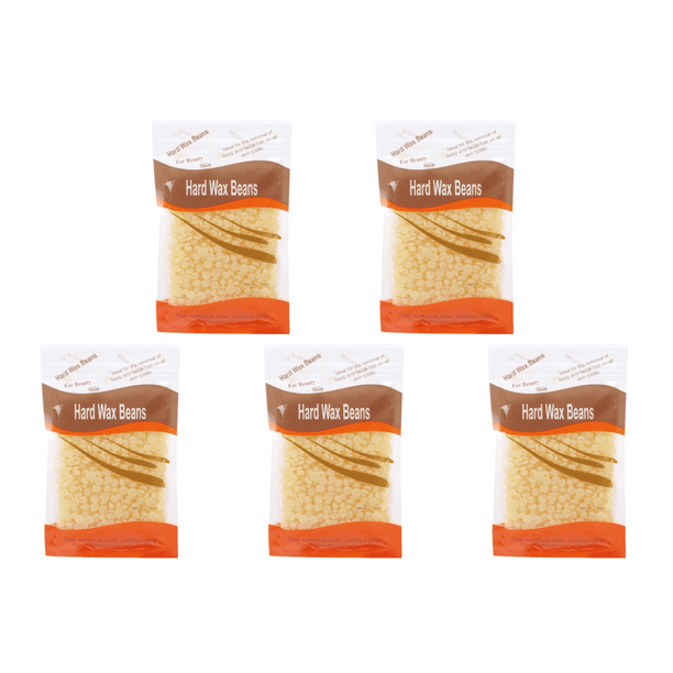 Frijoles Cera Dura Depilatoria 100 G Corporal para Hombres Y Mujeres (miel)