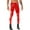Red, variant on Mens Faux Leather Skinny Pants Club Stage Tights Stretch Gothic Leggings Black 4XL