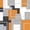 Orange, variant on Homewish Minimalist Modern Block Twin Comforter Sets,Classic Abstract Geometric Bedding Set,Green,Black Reversible,2-Piece,1 Comforter and 1 Pillowcase