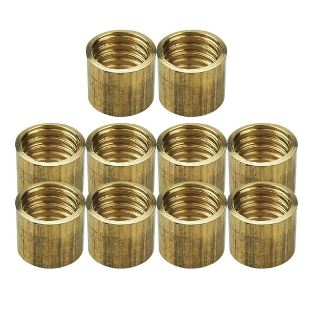 10 casquillos para taco de billar, casquillos para taco de billar con orificio pequeño, fáciles de instalar 12mm