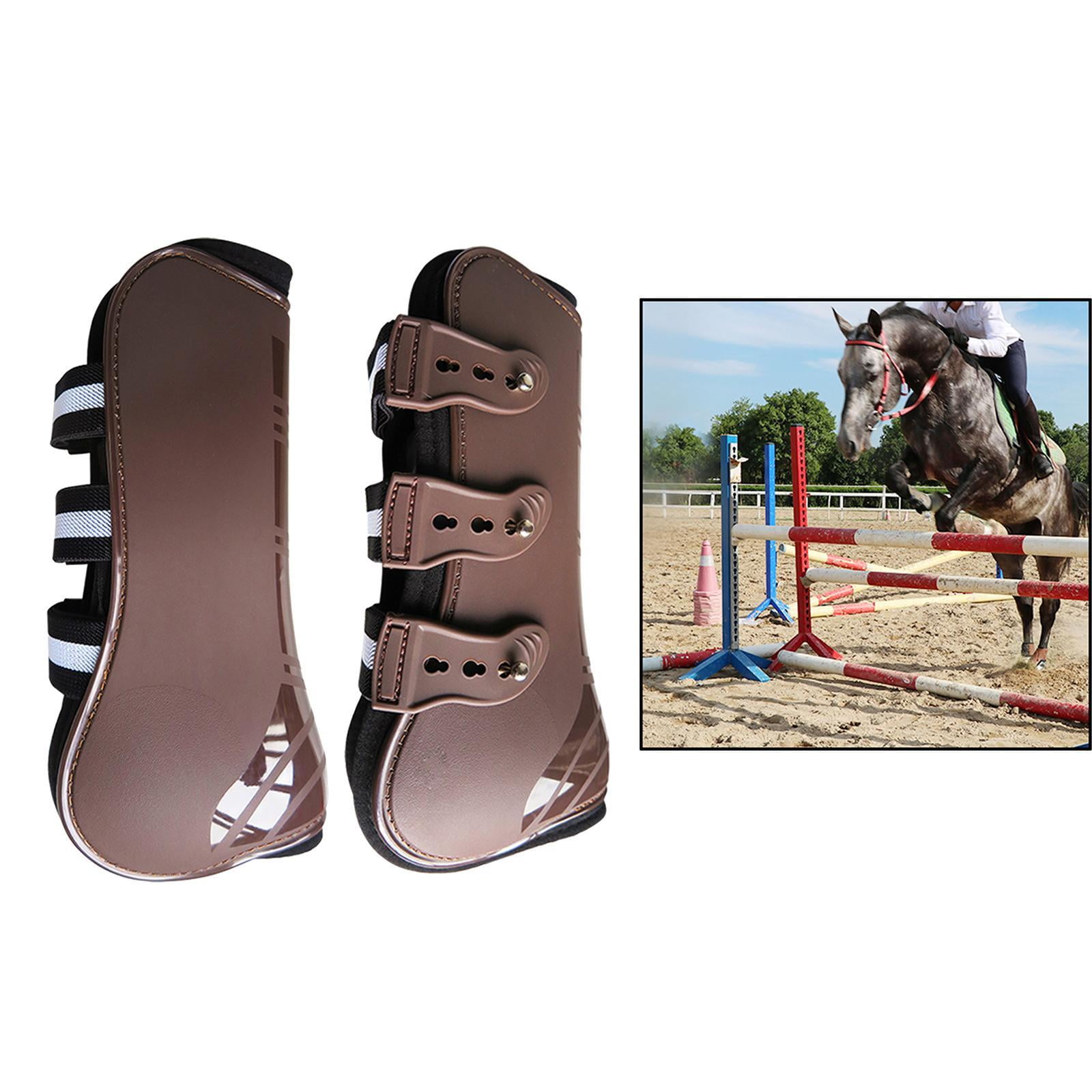 Neoprene Lined Leg Protective Boots Equine Horse Tendon And Fetlock