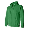 thumbnail image 2 of Heavy Blend Full-Zip Hooded Sweatshirt, S, Irish Green, 2 of 3