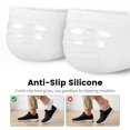 thumbnail image 3 of Calcetines No Show Wernies para hombre, corte bajo, algodón, tallas 11-13, 3 of 7