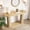 Wood, variant on Gaderth 42.5" Oval Fluted Console Table, Narrow Entryway Table Behind Couch with Storage Shelf, Modern Sofa Table for Hallway, Foyer, Living Room
