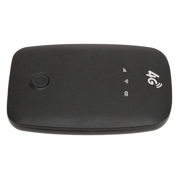 PUNTO DE ACCESO WiFi MÓVIL, ACCESO A Internet de Alta Velocidad Ranura de Tarjeta Sim Negro Portátil 4G Wifi Enrutador Ligero para Tableta