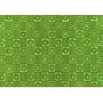 thumbnail image 1 of Ahgly Company Indoor Rectangle Abstract Green Modern Area Rugs, 2' x 3', 1 of 4
