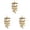 A 3PCS, variant on Cuttlefish Bones, Parrot Cewing Cuttlefish Bones Grinding Cuttlefish Feed Calcium Stone Parrot Teeth Grinding Cuttlefish Bones For Birds With Bells