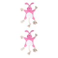 thumbnail image 2 of jesticaly Easy To Clean Plush Dog Toy Made Of Durable Polyester Made Of Polyester Squeaky Dog Soft Toy Pet Toy rabbit 2Set, 2 of 6