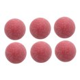 thumbnail image 4 of OHOIOLLA Small Table Football 6Pack Red Plastic Balls for Table Games Accessories, 4 of 7