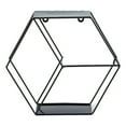 thumbnail image 2 of Estante para plantas, estantes hexagonales, estantes hexagonales forjados simples, estante colgante, artesanía superior, 2 of 14