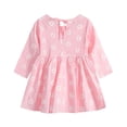 thumbnail image 2 of Toddler Baby Girl Clothing Long Sleeve One-Piece Floral Print Dress Kids Skirt, 2 of 7
