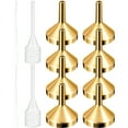 thumbnail image 3 of icolorfuled 1 Set Mini Funnel Small Metal Funnels with Droppers for Filling Small Bottles, 3 of 7