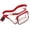 RD1, variant on Kcolen Transparent Adjustable Waist Pack Purse Cute Belt Bag for Secure Hands-Free Carrying Casual Weekender Hiking Travel Backpack