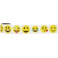 thumbnail image 1 of Emoji Happy Emoticons Stickers | 1" inch Round - 50 Pack, 6 Different Emojis | InStockLabels.com, 1 of 8