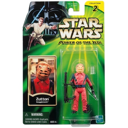 Star Wars Power of the Jedi Zutton Snaggletooth Action Figure 2001 Hasbro 84661