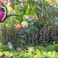 thumbnail image 5 of Sungmor Vintage Cast Iron Garden Stakes - 3PCS Ornate Metal Plant Stakes for Yard Art, Patio,Lawn Ornamentation,5.3inch Tall Antique Black Finish,Exquisite Garden Decor, 5 of 6