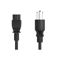 thumbnail image 2 of Cable Leader 1 ft 18 AWG 3-Prong Notebook AC Power Cord (IEC320 C5 to NEMA 5-15P), 2 of 5