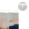 thumbnail image 5 of Yayeee Shower Curtain with Hooks 72"x72" Waterproof Fabric Bathroom Hanging Decor, Abstract Landscape, 5 of 5
