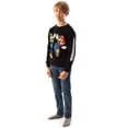 thumbnail image 2 of Nintendo Super Mario Boys Black Sweatshirt, 2 of 7