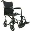 Karman T-2017 Lightweight Transport Chair with Removable Footrest