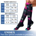 thumbnail image 6 of 3 Pairs Copper Compression Socks for Women & Men Circulation 15-20 mmhg - Better Blood Flow, Swelling, Best Support for Medical, Running, Nursing, 6 of 7