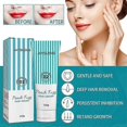 thumbnail image 3 of Lip Hair Removal Cream Hair Removal Cream For Face Fuzz Hair Remover Cream Upper Hair Removal Fuzz Remover For Facial 100g, 3 of 5
