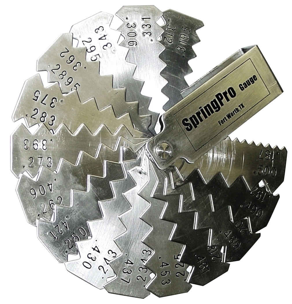 Garage Door Torsion Spring Wire Gauge (MultiLeaf) (Stainless Steel