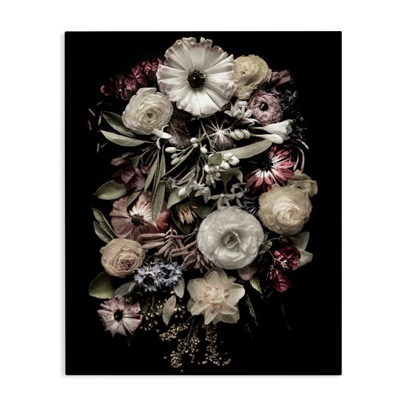 Stupell Industries Pale Yellow Roses Cluster Canvas Wall Art, design by Carl Kravats