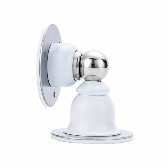 AUQ Magnetic Door Stop,High-Quality Alloy Material Door Stoppers,Easy Installation Door Holder,White