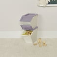 thumbnail image 1 of Neatfreak Kids Easy-Access Slim Stackable Bin, Plastic, 1 of 10