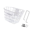 thumbnail image 1 of Cesta delantera para bicicleta eléctrica con soporte, accesorio versátil, montaje sencillo, cesta de carga metálica de 13,4 x 10,6 x 10,2 pulgadas,, 1 of 8