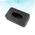 thumbnail image 3 of BESTYASH 1Pack Facial Tissue Holder for Car Black Pu Rectangular Tissue Container for Wedding, 3 of 8