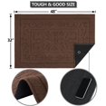thumbnail image 4 of FONEYI Felpudo para puerta de interior, 32 x 48 pulgadas, antideslizante, con respaldo de goma, lavable a máquina, alfombra de entrada de perfil bajo, absorbente, atrapasuciedad, felpudo interior para, 4 of 5