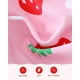 thumbnail image 4 of Bikini Mioglrie de baño para niña pequeña de 2 piezas, color rojo fresa, 4 of 5