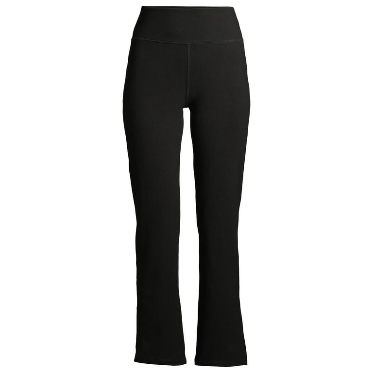 Athletic Works Women's Pants Size Large (12-14) Black Workout