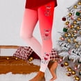 thumbnail image 2 of HAPIMO Yoga Legging Pants for Women Running Sports Christmas Print Stretch High Rise Fall Trousers Trendy Clothes Solid Pink XL, 2 of 3