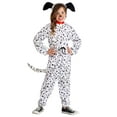 thumbnail image 3 of Girls Cozy Dalmatian Jumpsuit Costume, 3 of 5