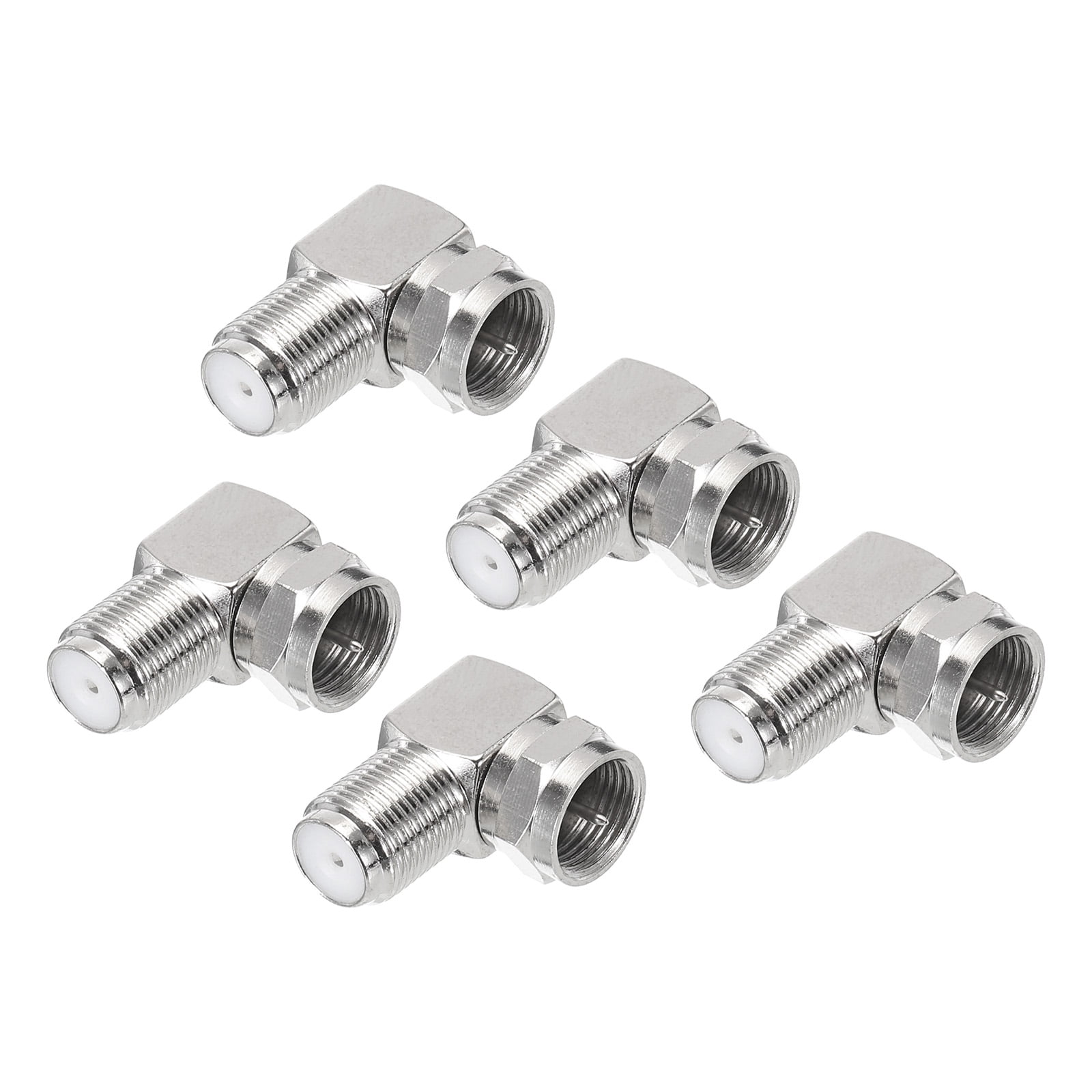 4 Adaptateurs Coaxiaux TV Mâle à Mâle - Connexion Antenne, Satellite, Modem - TUOLNK