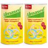 Almased Meal Replacement Shakes -Soy Protein Powder for Weight Loss - Shake for Weight Loss and Meal Replacement - Gluten Free, No Sugar Added (2 pack + Free Stress Ball)