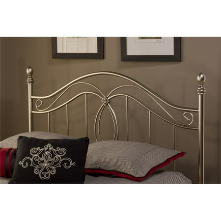 Hillsdale Milano King Poster Headboard in Antique Pewter