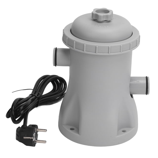 Bomba De Filtro De Piscina Sobre La Tierra, Capacidad De 330 Galones, Kit De Bomba De Filtro De Piscina Inflable Doméstica Con Elementos,