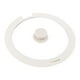 thumbnail image 4 of Tapa de olla Tapa universal Tapa de olla Pieza de utensilios de cocina Tapa de olla Tapa de sartén Silicona Blanco M, 4 of 9