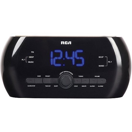 RCA RC220 Soft Light Clock Radio with Motion Activation - Walmart.com