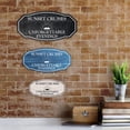 thumbnail image 3 of Victorian Plus Sunset Cruises – Unforgettable Evenings Wall or Door Sign | Easy Installation | Personal Boat Signage (Blue Wood) -Small, 3 of 7