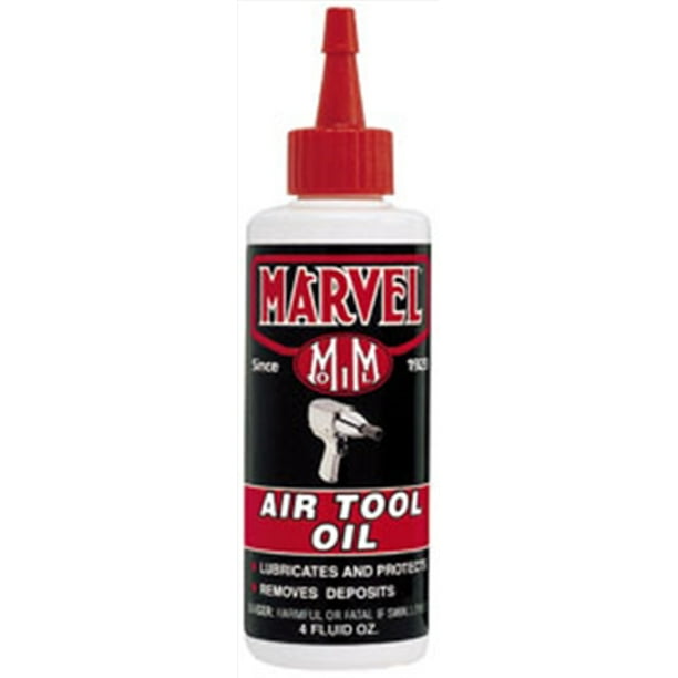 Marvel Oil MM080R Marvel Air Tool Oil, 4 oz.