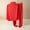 Red, variant on Amzcrzy Two Piece Sets for Women Women's Double-Sided German Brushed and Thickened Thermal Underwear Set Fall and Winter Half High Collar Long Sleeved Leggings Skin Friendly Two-Piece