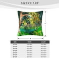 thumbnail image 4 of ZICANCN Decorative Throw Pillow Covers , Blend Landscape Couch Sofa Decorative Knit Pillow Covers for Living Room Farmhouse 26"x26", 4 of 8