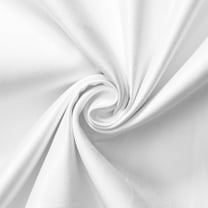 Microsuede Fabric - White Brushed Polyester Twill 60" By The Yard